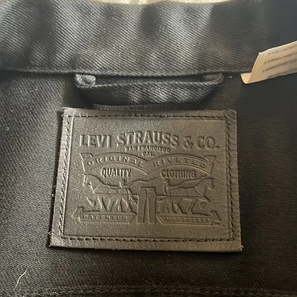 Levi's Black Lightweight Shirt Jacket